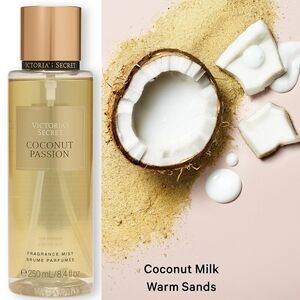 Victoria's Secret Coconut Passion Fragrance Mist  8oz NEW